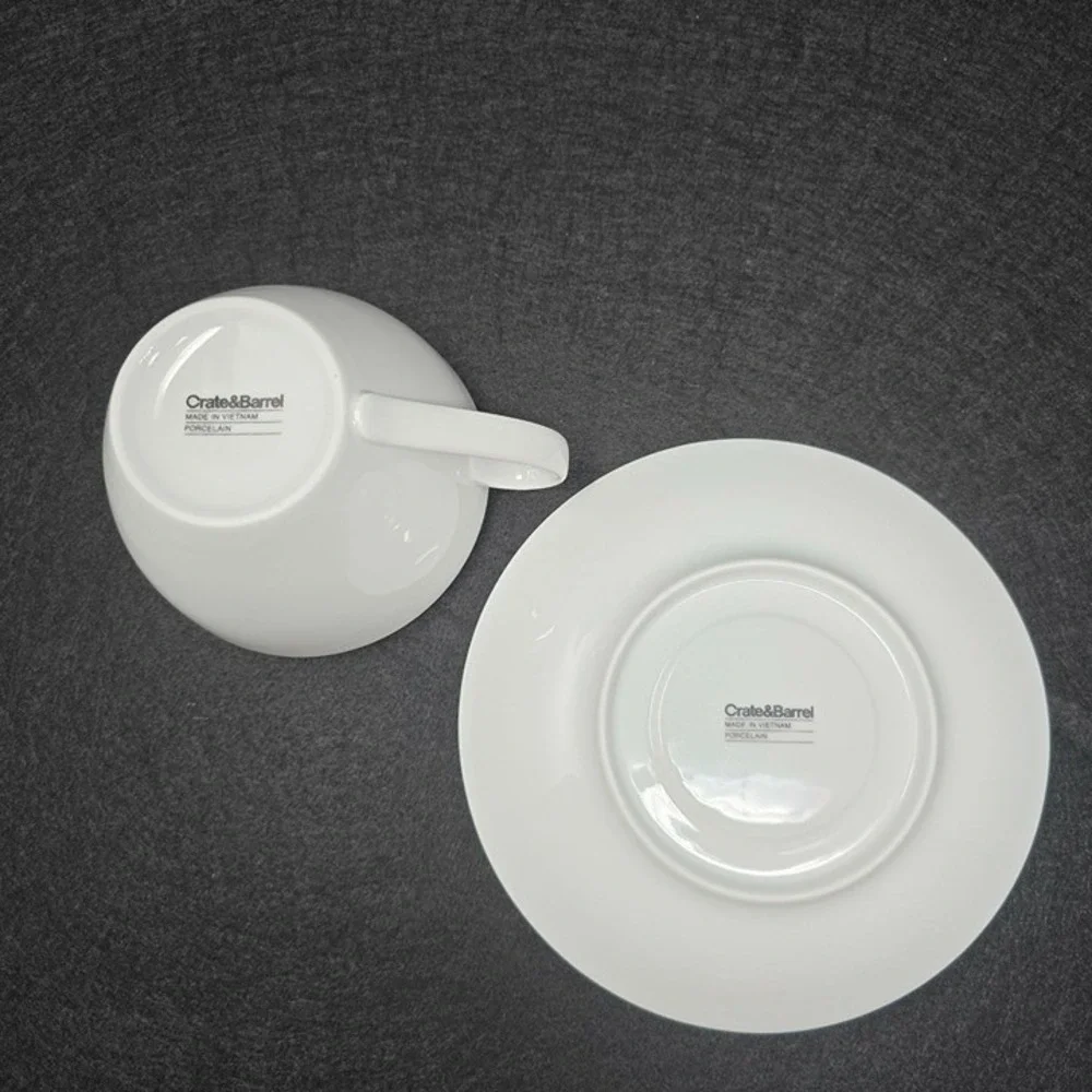 Crate & Barrel durable porcelain